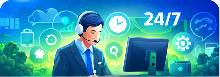 Hệ thống hỗ trợ 24/7