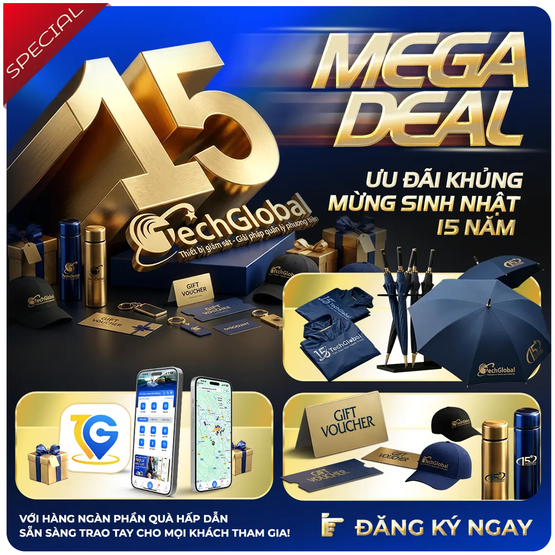 Tri Ân Bùng Nổ Dịp Sinh Nhật 15 Năm TechGlobal Tri Ân Bùng Nổ Dịp Sinh Nhật 15 Năm TechGlobal