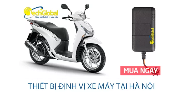 Thiết bị định vị xe máy tại Hà Nội hợp quy GSM