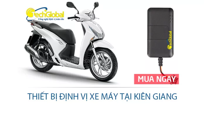 Thiết bị định vị xe máy tại Kiên Giang hợp quy GSM