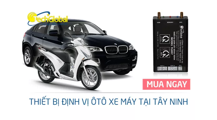 Thiết bị định vị tại Tây Ninh gắn cho xe ôtô xe máy