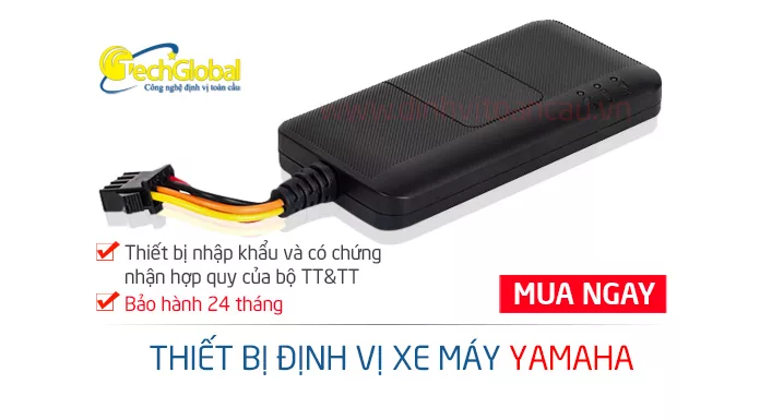 Lắp định vị xe máy Yamaha – Giải pháp theo dõi & bảo vệ an toàn