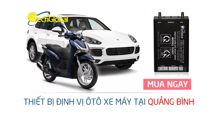 Thiết bị định vị tại Quảng Bình giám sát xe ôtô xe máy