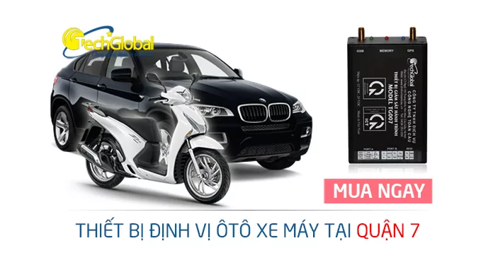 Gắn thiết bị định vị GPS tại quận 7 TPHCM