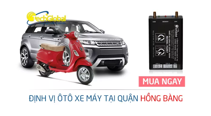 Lắp định vị GPS tại quận Hồng Bàng Hải Phòng