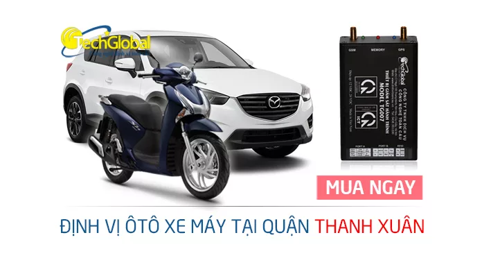Lắp thiết bị định vị GPS tại quận Thanh Xuân Hà Nội