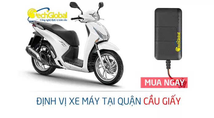 Lắp định vị xe máy tại Cầu Giấy Hà Nội