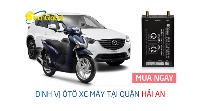 Lắp định vị GPS tại quận Hải An Hải Phòng