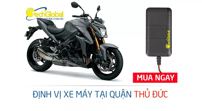 Gắn định vị xe máy tại quận Thủ Đức TPHCM