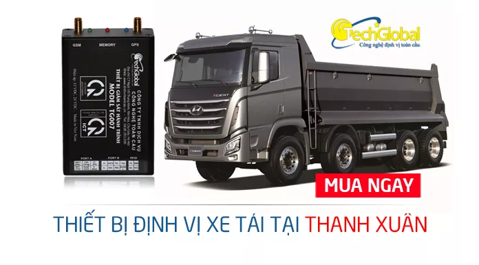 Lắp định vị xe tải tại Thanh Xuân Hà Nội