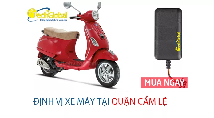Gắn định vị xe máy tại quận Cẩm Lệ Đà Nẵng