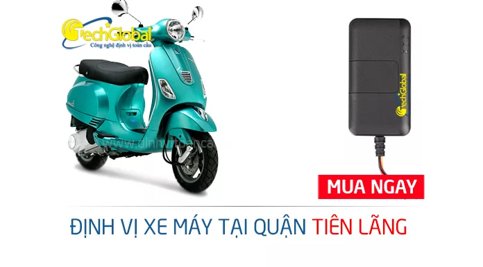 Lắp định vị xe máy tại quận Tiên Lãng Hải Phòng