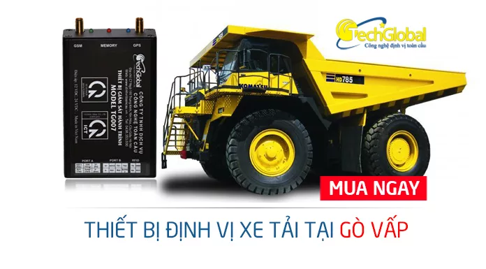 Gắn định vị xe tải tại quận Gò Vấp TPHCM