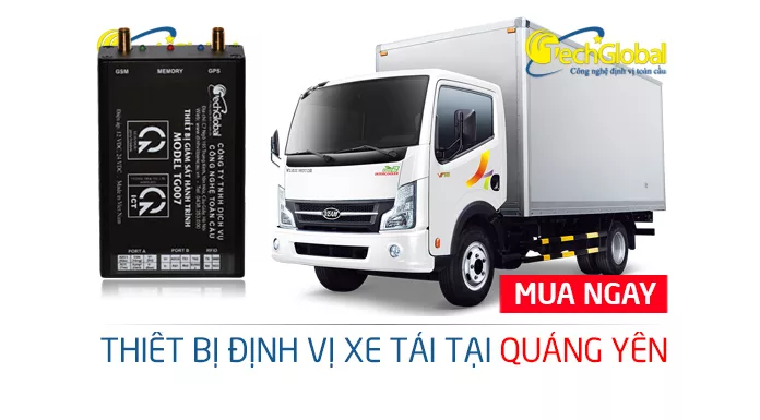 Lắp định vị xe tải tại Quảng Yên Quảng Ninh