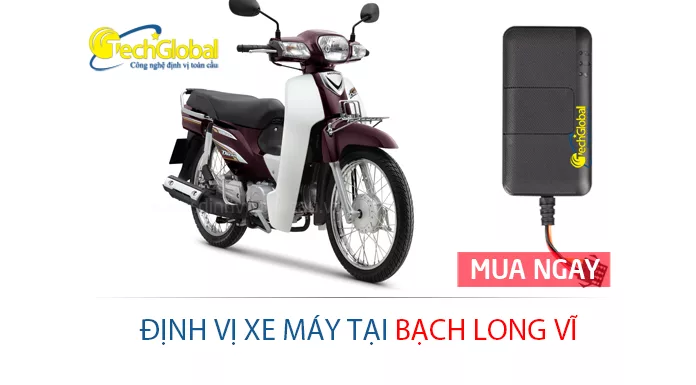 Lắp định vị xe máy tại Bạch Long Vĩ Hải Phòng