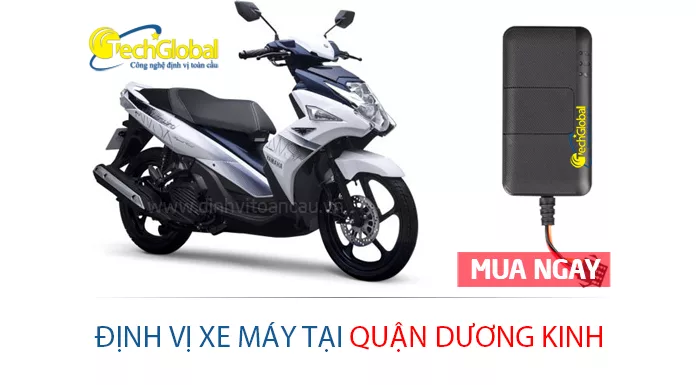 Lắp định vị xe máy tại quận Dương Kinh Hải Phòng