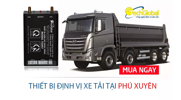 Lắp định vị xe tải tại Phú Xuyên Hà Nội