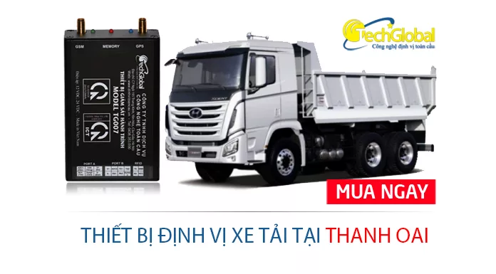 Lắp định vị xe tải tại Thanh Oai Hà Nội