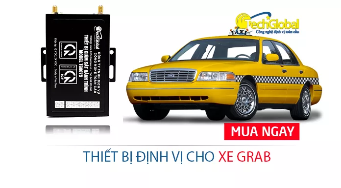 Thiết bị định vị cho xe Grab