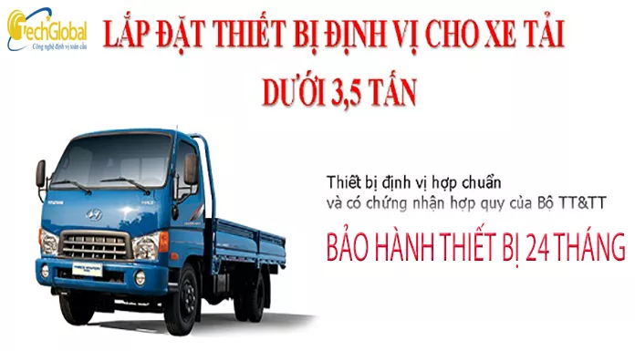 Thiết bị định vị xe tải Techglobal giá rẻ