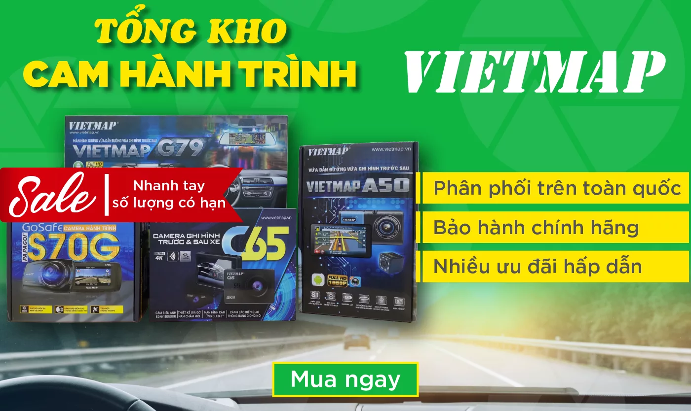 Tổng kho Camera hành trình Vietmap