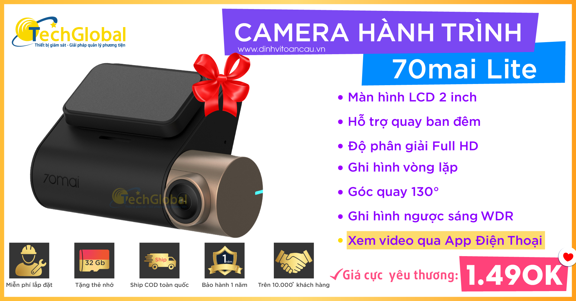 camera-hanh-trinh-70mai-lite