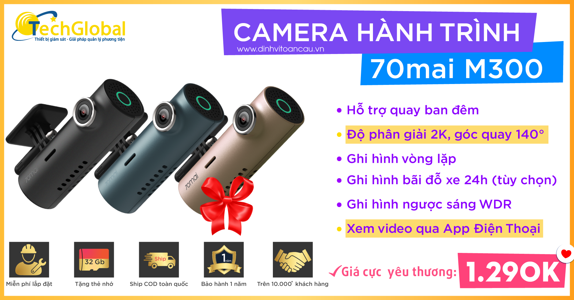 Camera-hanh-trinh-70mai-m300-sieu-nho
