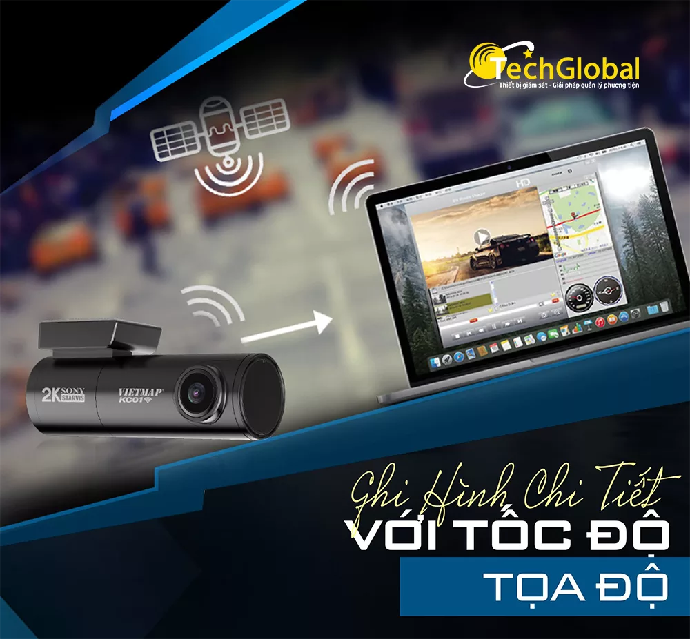 KC01 Tích hợp GPS bên trong thiết bị