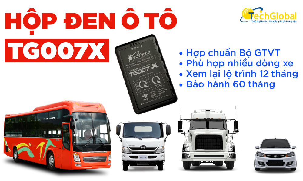 Hộp đen ô tô tg007x