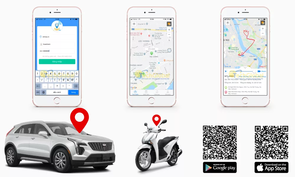 Theo dõi dễ dàng trên các nền tảng: APPs di động, Website trên máy tính.