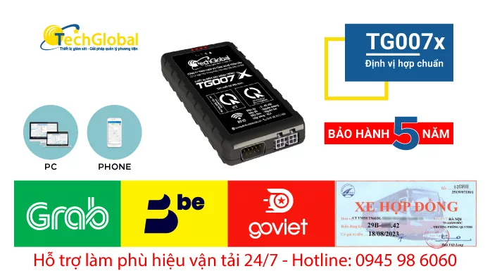 Thiết bị định vị xe Grab xin cấp phù hiệu xe hợp đồng