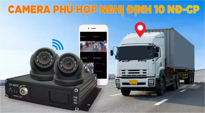 Camera Giám Sát Ô Tô Nghị Định 10 - Đầu Ghi SM400 - Xem Ảnh Trực Tuyến