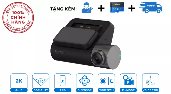camera hành trình xiaomi 70mai pro