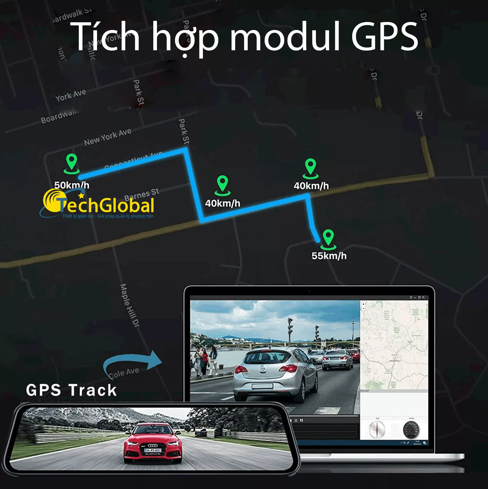camera hanh trinh v23 gps