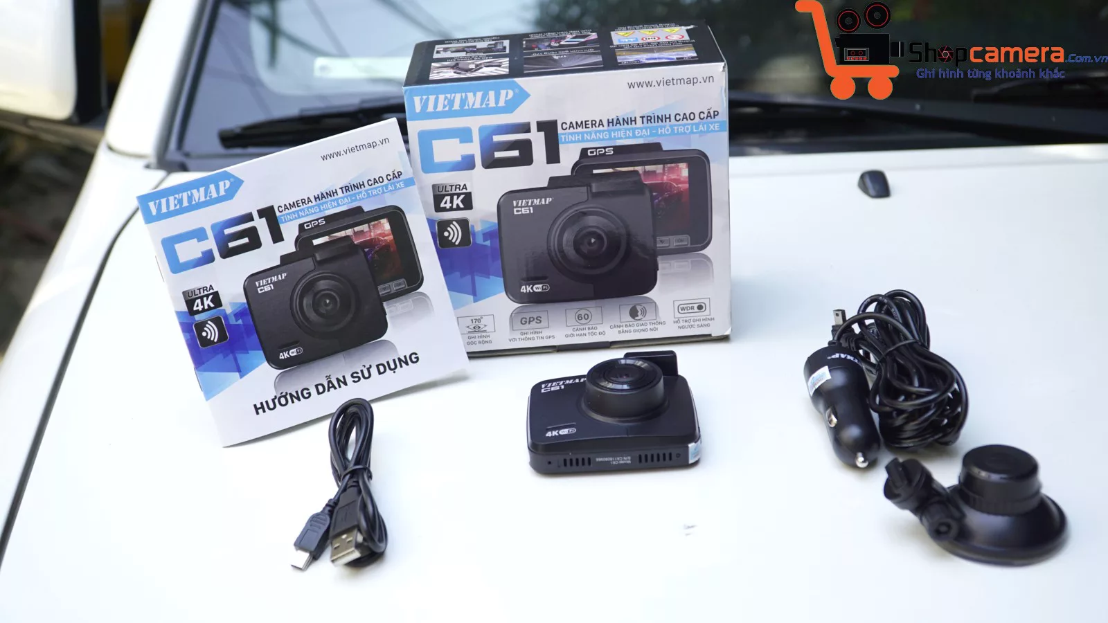Camera hành trình C61 chuyên nghiệp cho xe ô tô