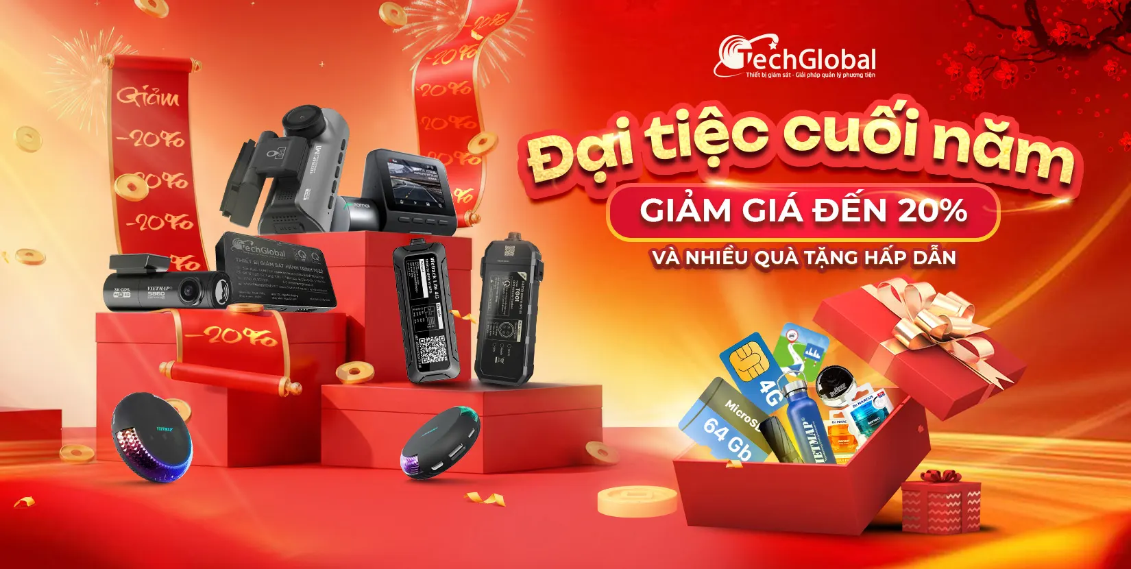 [ĐẠI TIỆC TẾT BÍNH NGỌ 2026] SẮM ĐỒ CÔNG NGHỆ CHẤT - VUI TẾT CÙNG TECHGLOBAL