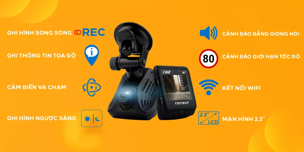 CẬP NHẬT BẢN ĐỒ CAMERA HÀNH TRÌNH VIETMAP ĐẦY ĐỦ