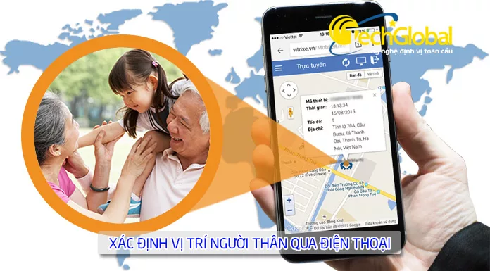 Giải pháp quản lý người già và trẻ nhỏ bằng định vị