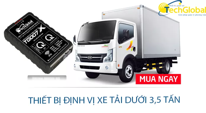 Thiết bị định vị xe tải dưới 3,5 tấn