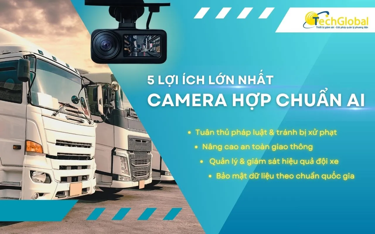 5 Lợi Ích Camera Hợp Chuẩn AI – Doanh Nghiệp Kinh Doanh Vận Tải Cần Biết