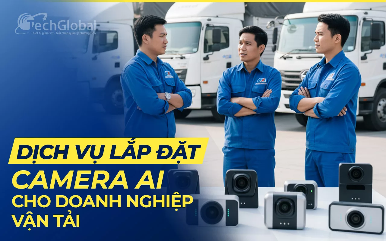 Dịch Vụ Lắp Đặt Camera Hợp Chuẩn AI Cho Doanh Nghiệp Vận Tải