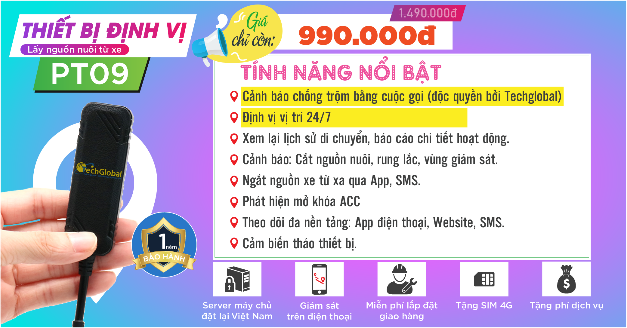 Địa chỉ bán thiết bị định vị giá rẻ tại Hà Nội