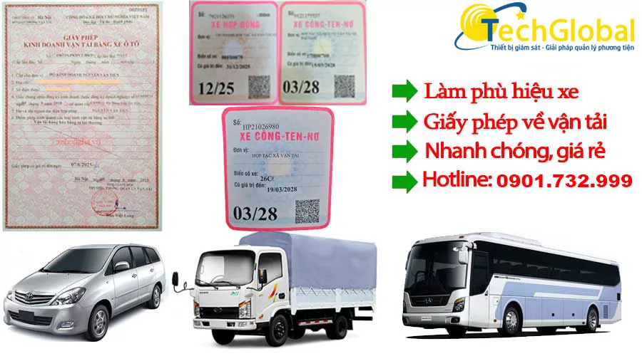 Quy định về phù hiệu xe tải 2024