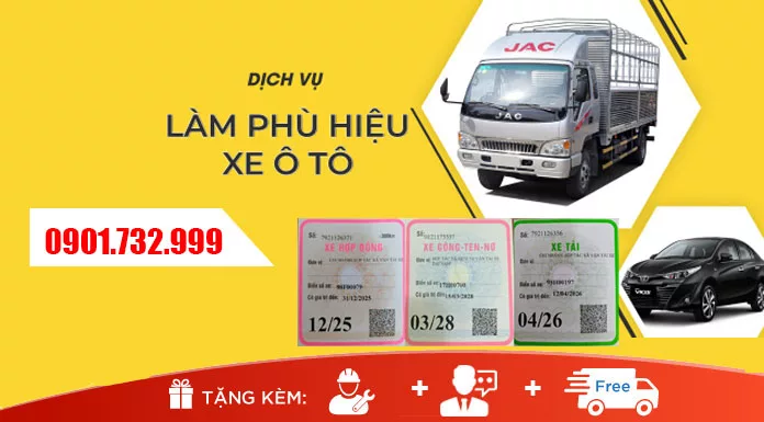 Lệ phí cấp phù hiệu xe tải