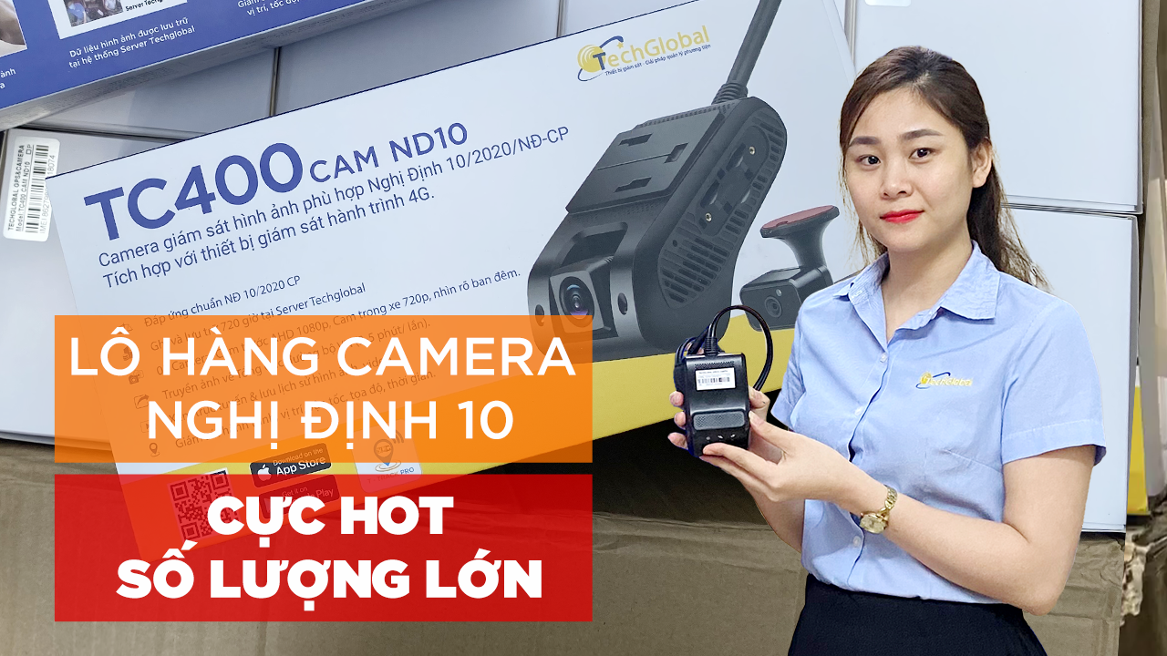 Camera giám sát xe theo Nghị Định 10