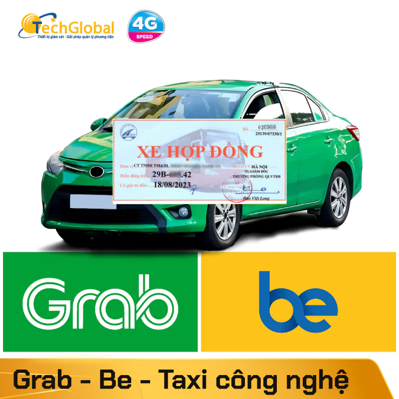 Thiết bị định vị xe Grab - Bee - Goviet - Taxi công nghệ 