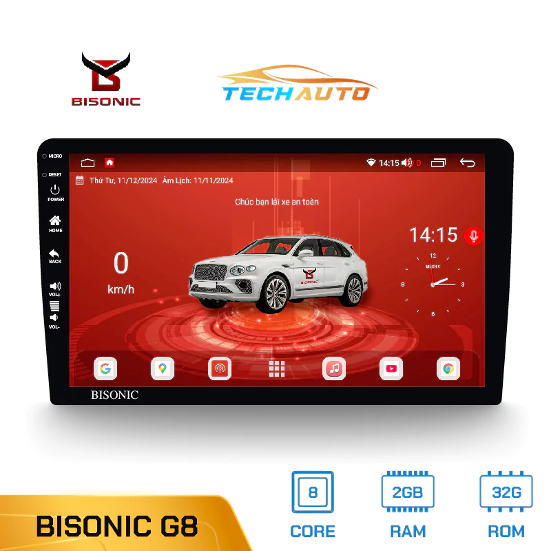 Màn Hình Android Bisonic G8 New