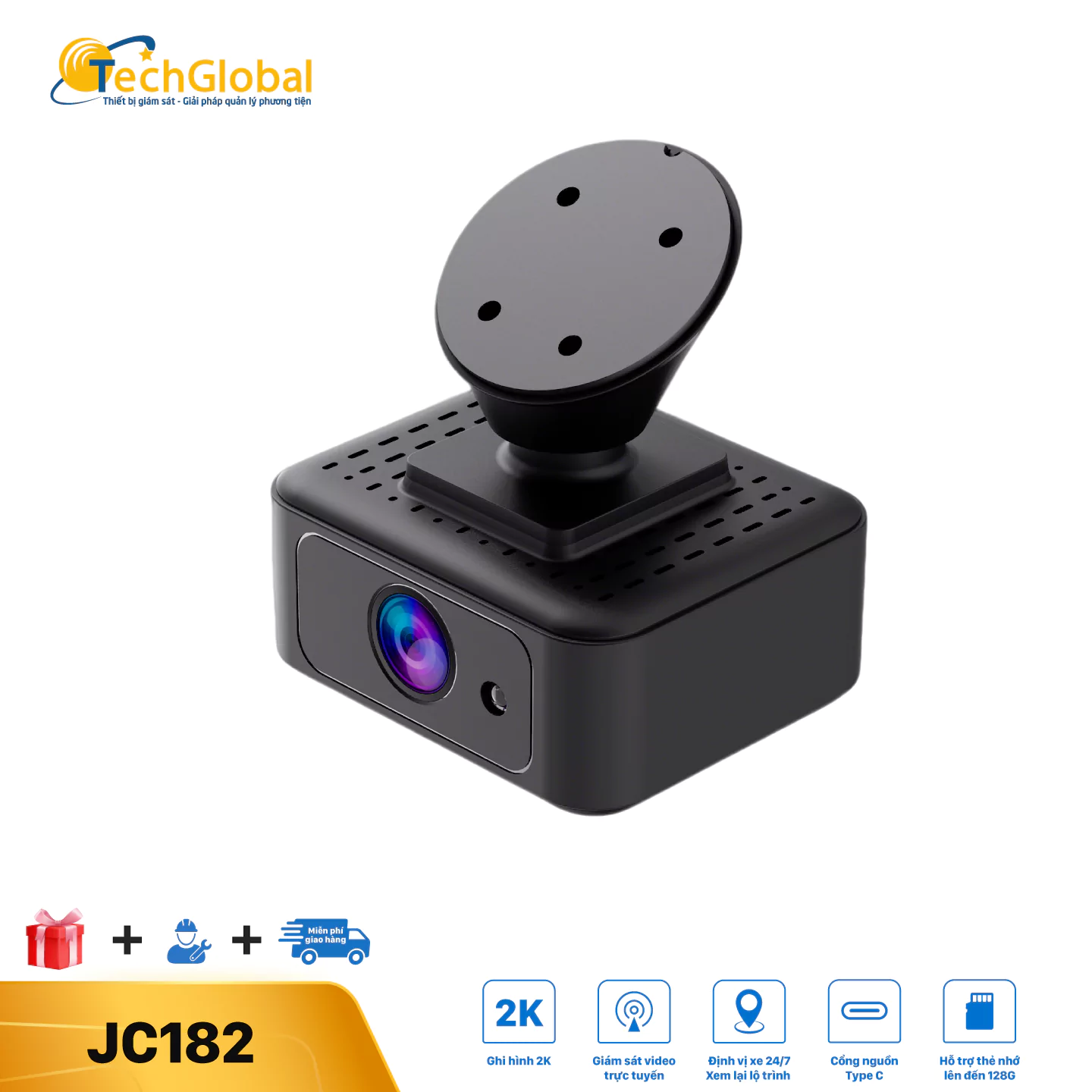 Camera Hành Trình Trực Tuyến 1 Kênh JC182 Camera Hành Trình Trực Tuyến 1 Kênh JC182