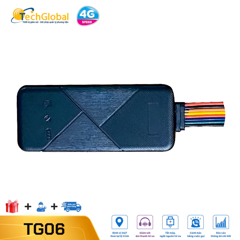 Định Vị TG06 - Chip 4G - Giám Sát Vị Trí - Giám Sát Âm Thanh