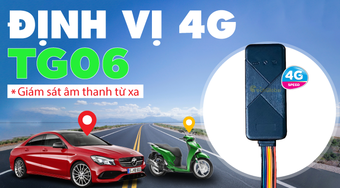 Định Vị TG06 - Chip 4G - Giám Sát Vị Trí - Giám Sát Âm Thanh